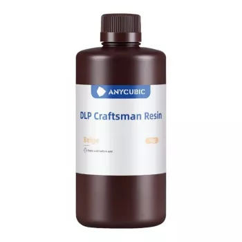 AnyCubic SDHLBG-104C DLP derva smėlio spalvos 1 kg SLA/DLP 3D spausdintuvams