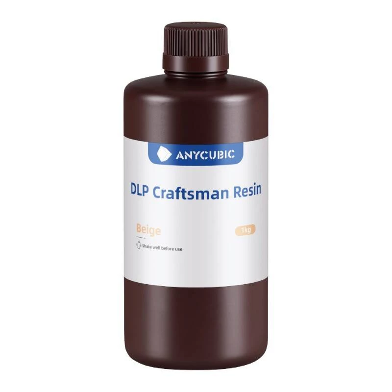 AnyCubic SDHLBG-104C DLP derva smėlio spalvos 1 kg SLA/DLP 3D spausdintuvams