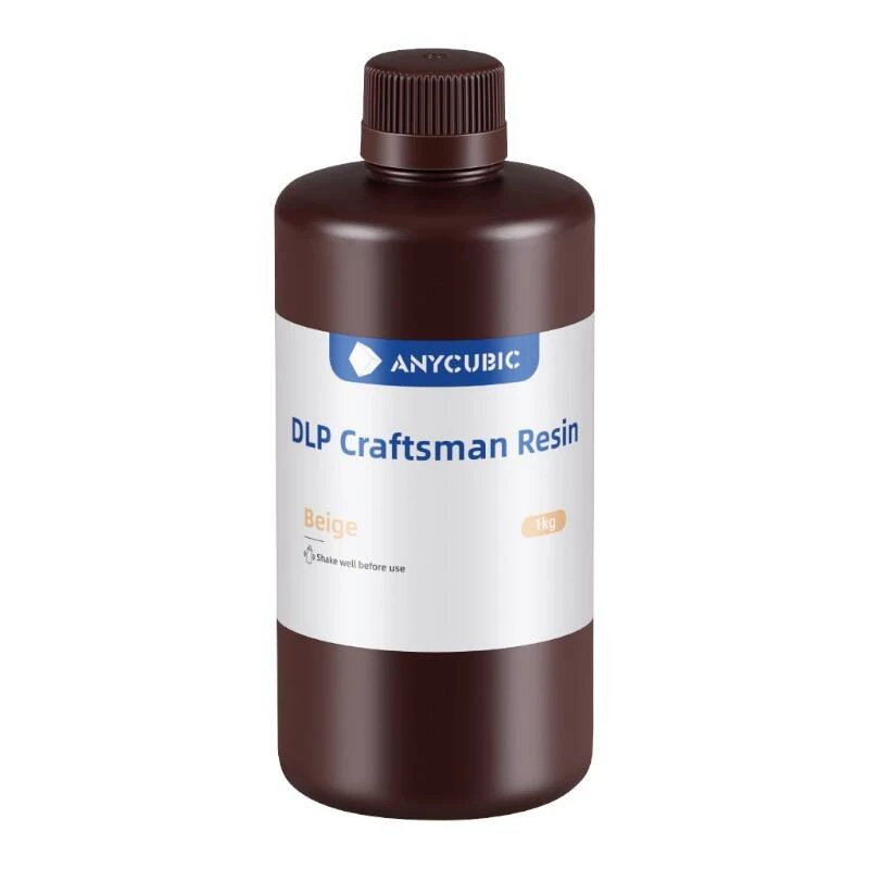 AnyCubic SDHLBG-104C DLP derva smėlio spalvos 1 kg SLA/DLP 3D spausdintuvams