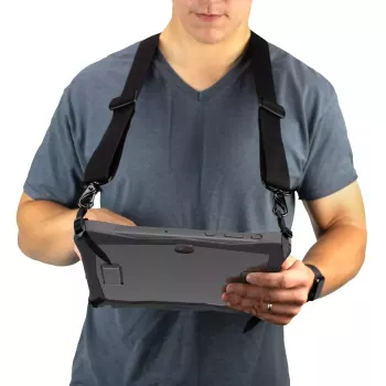 Gamber-Johnson InfoCase FM-USHRN-KIT diržų sistema, juoda, skirta Samsung Galaxy Tab Active4 Pro