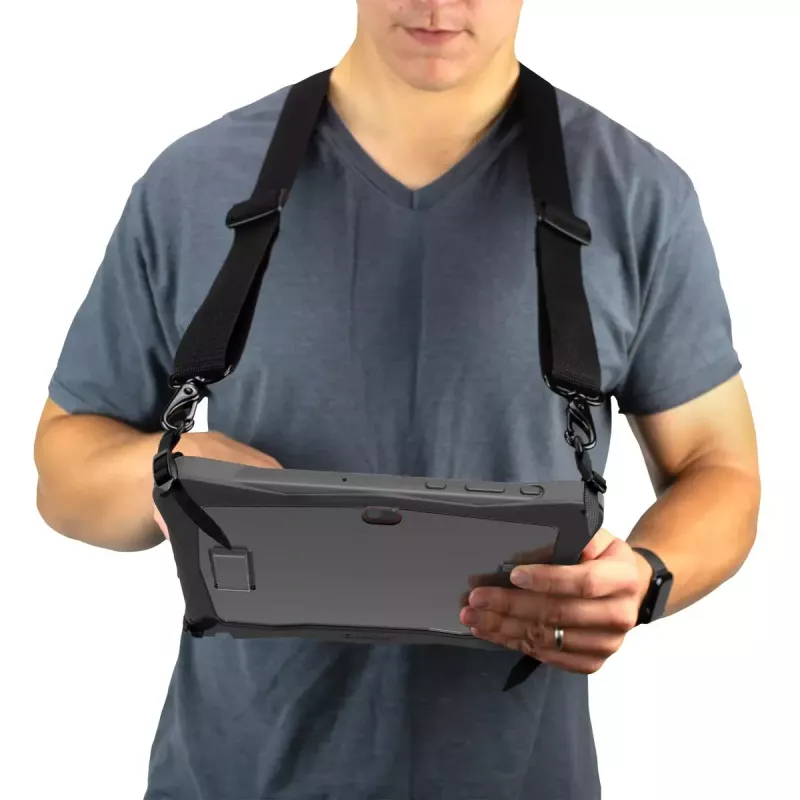 Gamber-Johnson InfoCase FM-USHRN-KIT diržų sistema, juoda, skirta Samsung Galaxy Tab Active4 Pro