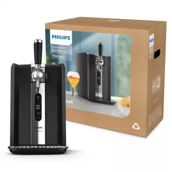 Philips HD3770/90 PerfectDraft alaus išpilstymo sistema, juoda, skirta 6 l statinėms