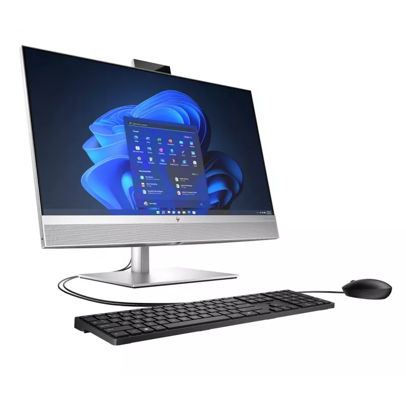 Visame viename kompiuteris HP EliteOne 870 G9 – 27 colių QHD lietimui jautrus IPS, Intel Core i5-14500, 16GB DDR5, 512GB NVMe, Intel UHD 770, Win 11 Pro