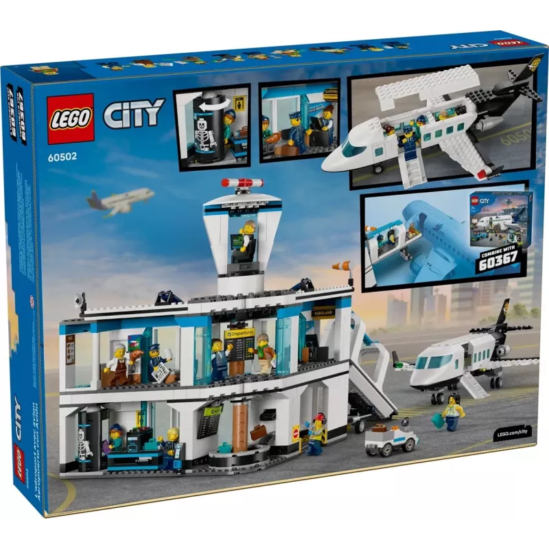 LEGO CITY 60502 Oro uostas su lėktuvu