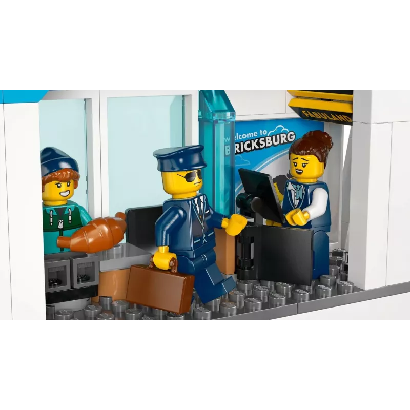 LEGO CITY 60502 Oro uostas su lėktuvu
