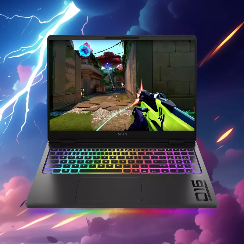 HP OMEN MAX by HP nešiojamas kompiuteris 16-ah0099ng - Intel Core Ultra 9 275HX - Win 11 Home - GeForce RTX 5090 - 64 GB RAM - 2 TB SSD NVMe, Performance - 40,6 cm (16 colių)