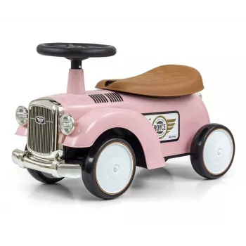 Dviračiukas-balansinis vaikams milly mally Royce Pink — modelis 5474, lengvas vaikiškas bėgantis dviratukas