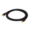 SSQ RCARCA2 SS-1432 Laidas 2x RCA - 2x RCA 2 m Juodas