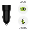 Automobilinis kroviklis d bramante re-charge USB-C 30W + USB-A 18W, 12–24V, juodas