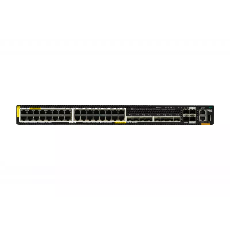 HPE Aruba Networking CX 6300M 32p SmtRt 5G CL8 8p SFP+ 10G LRM 2p SFP56 50G 2p SFP28 25G MACsec jungiklis