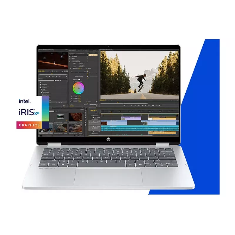 HP OmniBook 5 Flip 14-fp0177ng 14,0 WUXGA IPS 300 nitų, Intel Core 7 150U, 16 GB RAM, 1 TB SSD, Windows 11 (BZ8J7EA#ABD)