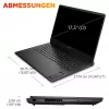 HP OMEN 17-db1176ng žaidimų nešiojamas kompiuteris – 17,3 colio FHD 144Hz, Ryzen AI 7, 32GB RAM, 1TB SSD, RTX 5070 (BZ9E8EA#ABD)