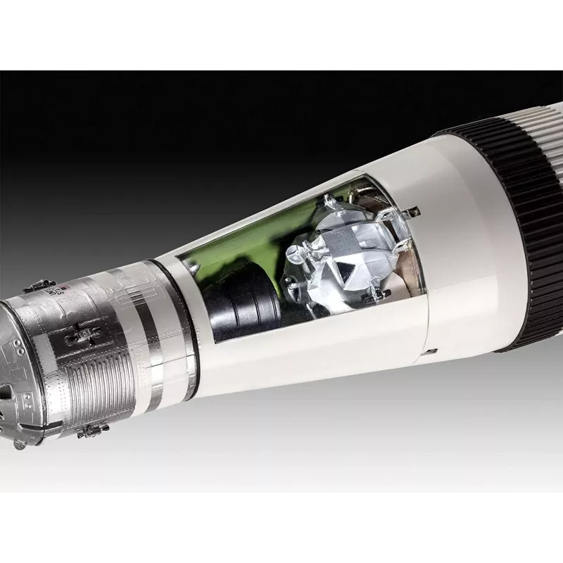 Plastikinis modelis Mėnulio nusileidimas 1/96 Apollo 11 Saturn V