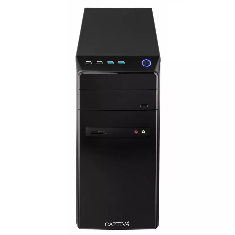 Stalinis kompiuteris Captiva 94236 Intel Core i5-14400 32GB 1TB SSD Intel UHD Graphics Windows 11 Home