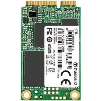 Transcend 128GB mSATA SSD, SATA3, 3D TLC, PE: 3K, 30u (TS128GMSA452T2)