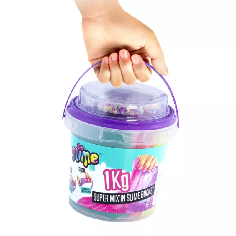 Canal Toys Slime Super Bucket 1 kg įvairiaspalvis 6+ metams