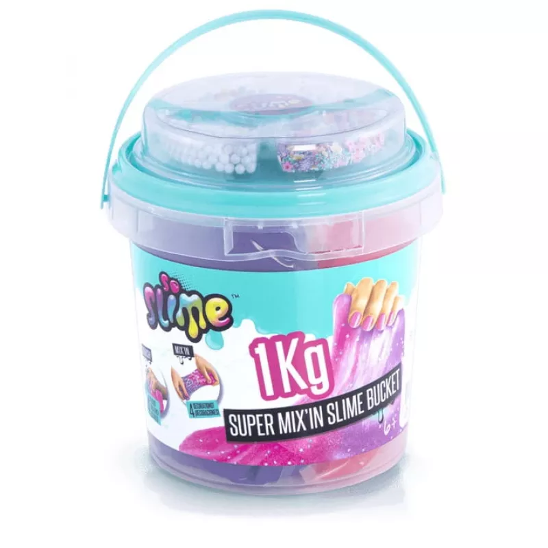 Canal Toys Slime Super Bucket 1 kg įvairiaspalvis 6+ metams