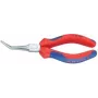 Knipex elektronikos ir precizinių darbų smailianosės replės 45° lenktos 160 mm 31 25 160