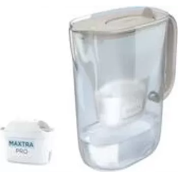BRITA Style Essential Sand vandens filtro ąsotis su 1x MXPRO PP ir 1x MXPRO EK kasetėmis