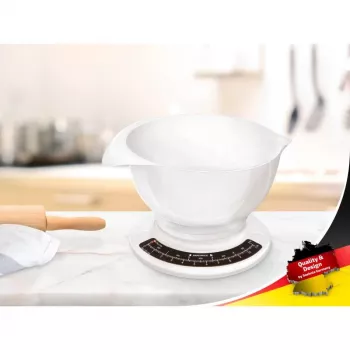 Mechaninė virtuvinė svarstyklė Soehnle Culina Pro balta