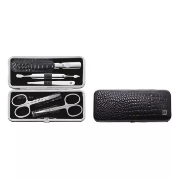 Manikiūro ir pedikiūro įrankių rinkinys ZWILLING 97507-004-0 nerūdijantis plienas juodas