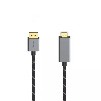Vaizdo kabelio adapteris Hama 00200506 1,5 m DisplayPort į HDMI juodas