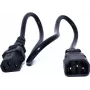Maitinimo laidas Zebra CS-CAB-IEC 0,5 m C13 C14 jungtimi
