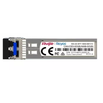 SFP siųstuvas Ruijie NIS-GE-SFP-10KM-SM1310 1000 Mbit/s 1310 nm