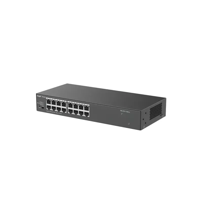Nevaldomas tinklo jungiklis Ruijie Networks RG-ES116G-L 16 Gigabit Ethernet prievadų