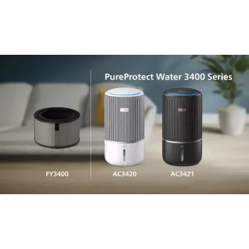 Philips FY3400/30 HEPA NanoProtect filtras, skirtas PureProtect Water 3400 serijai