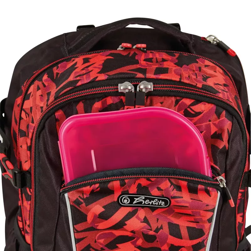 Herlitz Ultimate Graffiti mokyklinė kuprinė, tuščia