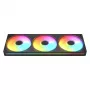 Ventiliatorių rinkinys COUGAR Unity360-FB Single-Frame 360 ARGB PWM Reversed, 120 mm, 700–1600 RPM, FDB, Juodas