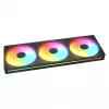 Ventiliatorių rinkinys COUGAR Unity360-FB Single-Frame 360 ARGB PWM Reversed, 120 mm, 700–1600 RPM, FDB, Juodas