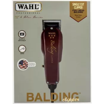 Wahl Balding Clipper - Raudonas - 0,4 mm - 4 cm - AC - 230 V - 50 Hz (08110-316H)