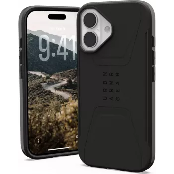 UAG Urban Armor Gear Civilian MagSafe Dėklas, Apple iPhone 17, juodas, 114547114040