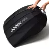 Softbox Godox P90L 90cm juodas nailonas poliesteris su difuzoriais
