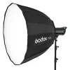 Softbox Godox P90L 90cm juodas nailonas poliesteris su difuzoriais
