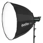Softbox Godox P90L 90cm juodas nailonas poliesteris su difuzoriais