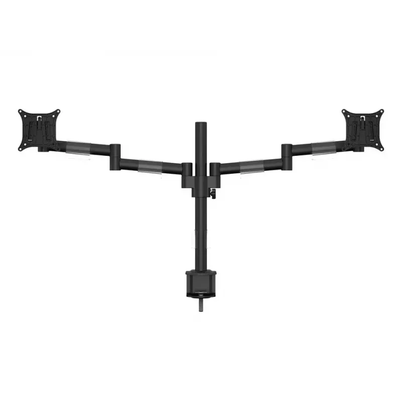 Multibrackets M VESA Dvigubas Stalo Laikiklis Monitoriams Officeline Dual Juodas Clamp/Bolt-through 16kg 15-30in