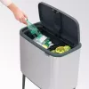 Šiukšliadėžė Brabantia 316227 34L stačiakampė plastikas plienas