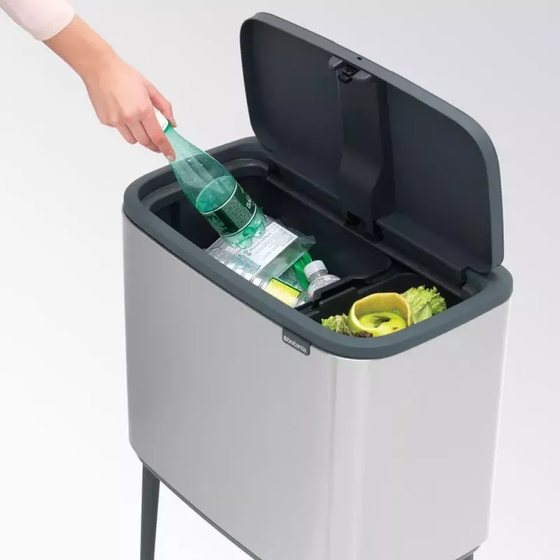 Šiukšliadėžė Brabantia 316227 34L stačiakampė plastikas plienas