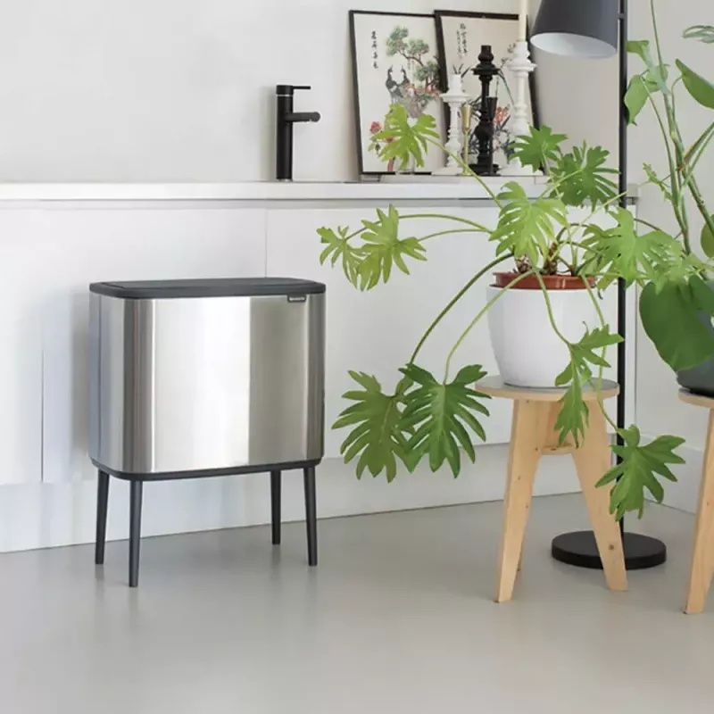 Šiukšliadėžė Brabantia 316227 34L stačiakampė plastikas plienas
