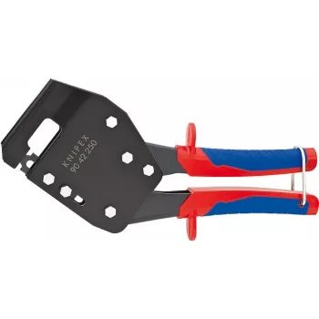 Knipex profilinės jungties replės L.250mm max.1,2 (2x0,6)mm daugiakomponentės rankenos