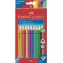 Spalvoti pieštukai Faber-Castell Jumbo Grip Multi 110912