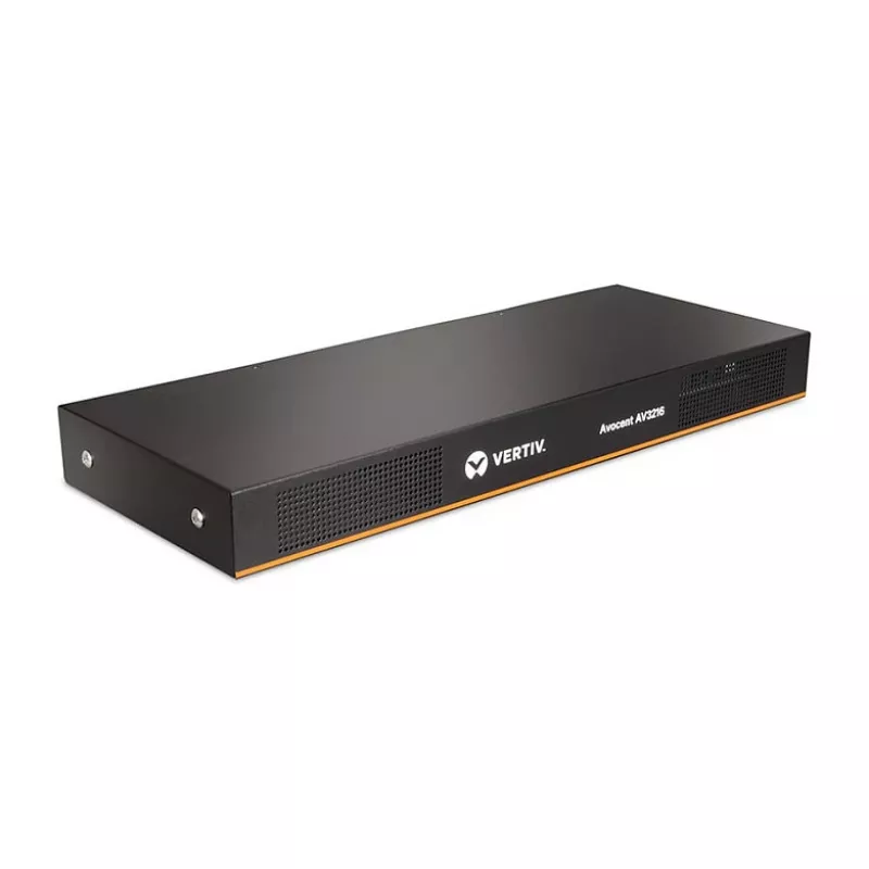 KVM jungiklis Vertiv AV3216-001 – 16 prievadų, 1 vietinis ir 1 nuotolinis vartotojas