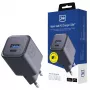 3MK Hyper Charger PD 33W GaN QC4+ juodas – 33W PD greitas įkroviklis su GaN technologija