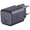3MK Hyper Charger PD 33W GaN QC4+ juodas – 33W PD greitas įkroviklis su GaN technologija