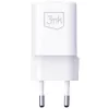 Sieninis įkroviklis 3MK Hyper Charger PD 33W GaN QC4+ baltas – USB‑C PD 33W, GaN, Quick Charge 4+