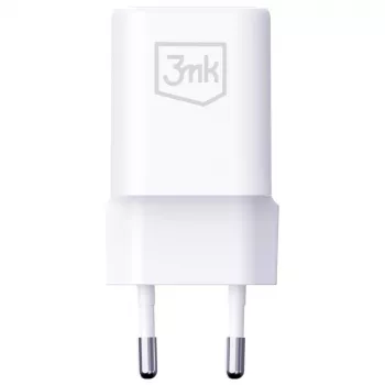 Sieninis įkroviklis 3MK Hyper Charger PD 33W GaN QC4+ baltas – USB‑C PD 33W, GaN, Quick Charge 4+