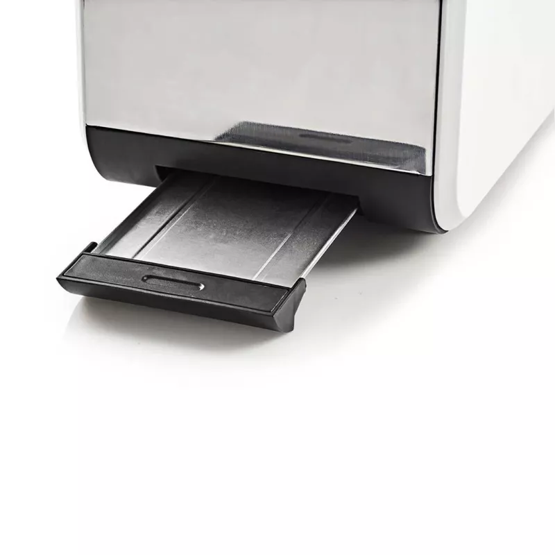 Skrudintuvas Nedis KABT510EWT — 2 plytelės, nerūdijančio plieno korpusas, 900 W, baltas